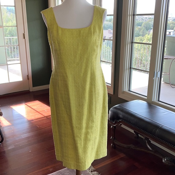 Coat & Matching Sheath Dress Vintage Ann Klein New York - Picture 2 of 15